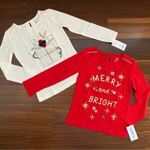 BNWT Carter's Festive / Christmas Shirts